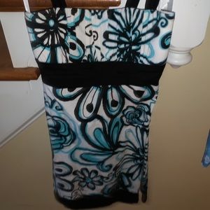 Taboo patterned mini dress